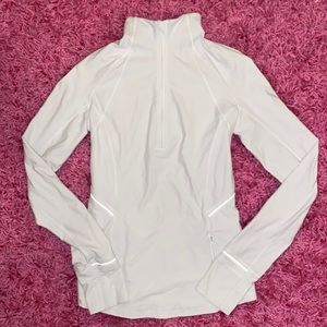 White lululemon jacket